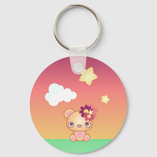 Kawaii Bear Keychain
