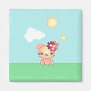 Kawaii Bear Magnet