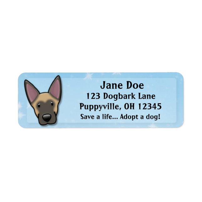 Kawaii Belgian Malinois (Front)