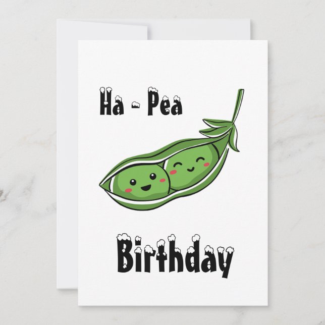Kawaii Birthday Party Invitation (Front)