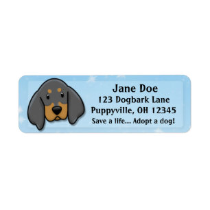 Kawaii Black & Tan Coonhound