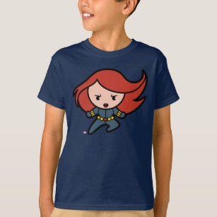 Kawaii Black Widow Dash T-Shirt