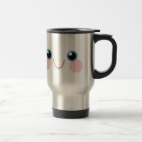 Kawaii Blue Eyes Happy Smile Face Calm Sweet