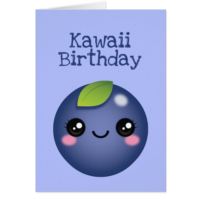 Kawaii Blueberry (Front)