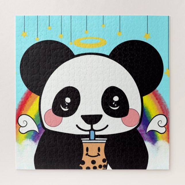 Kawaii Boba Panda Bear   Jigsaw Puzzle (Vertical)
