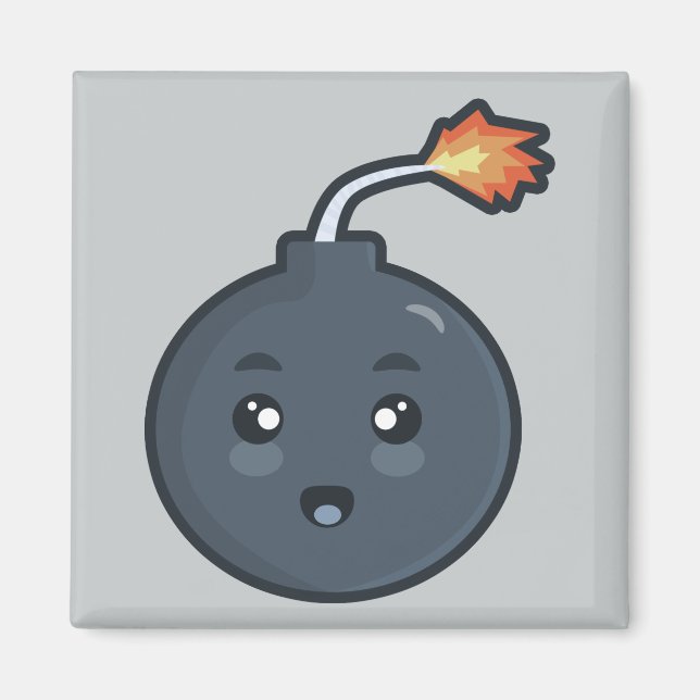Kawaii Bomb Magnet (Front)