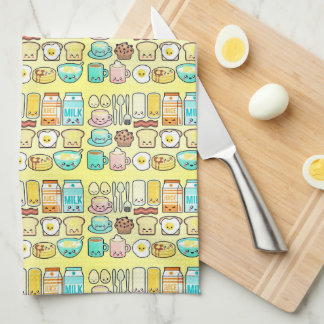 Kawaii Breakfast Club Kitchen Towel