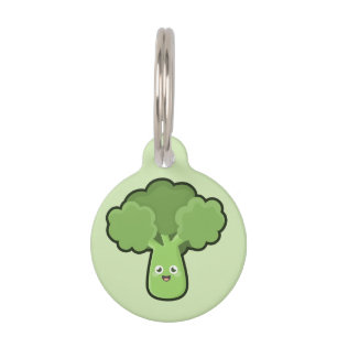 Kawaii Broccoli Pet Tag