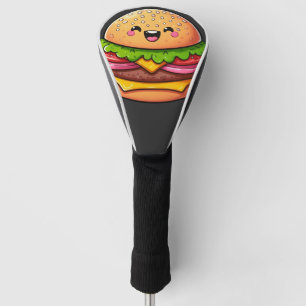 Kawaii Burger Delight Golf Head Cover