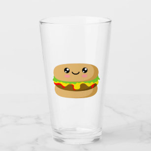 Kawaii Burger Glass