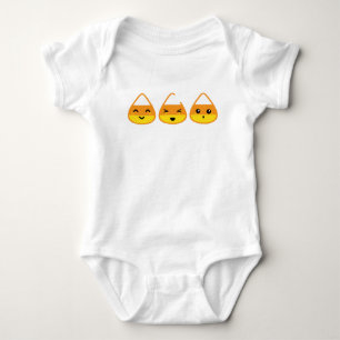 Kawaii Candy Corn Clothing Baby Bodysuit