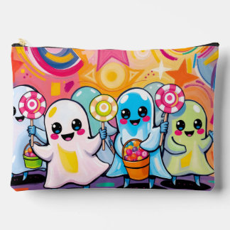 Kawaii Candy Parade  Colourful Cute Cartoon  Accessory Pouch
