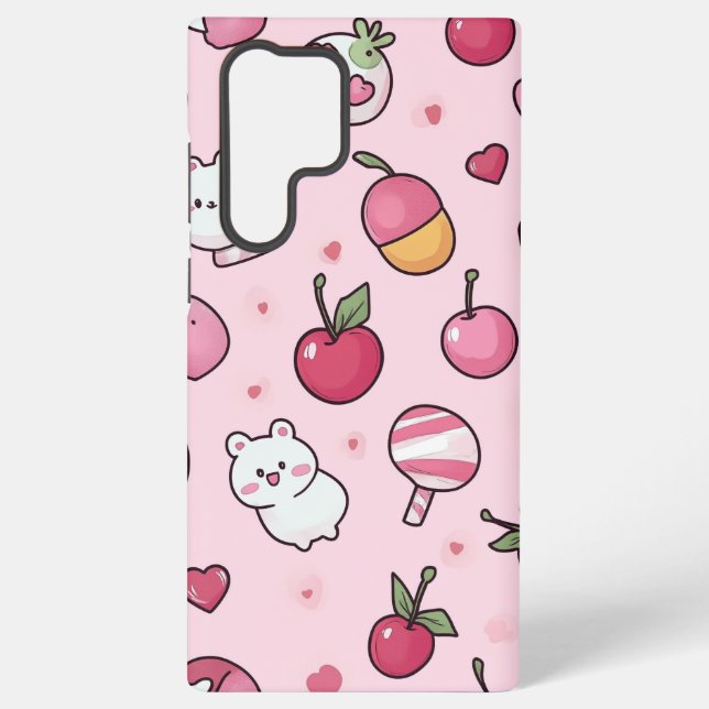 Kawaii Candy Samsung Galaxy S22 Ultra Case (Back)