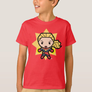 Kawaii Captain Marvel Photon Engery T-Shirt