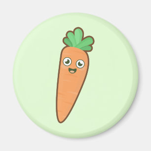 Kawaii Carrot Magnet