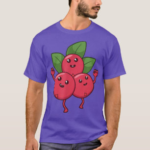 Kawaii Cartoon Cranberry T-Shirt