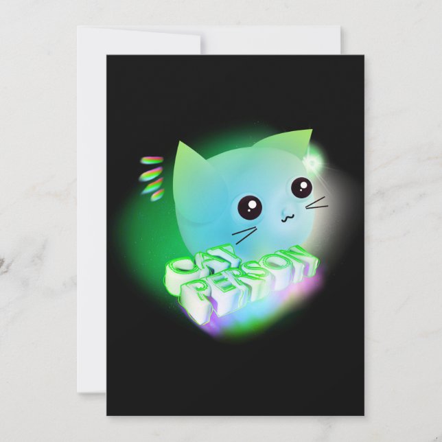 Kawaii Cartoon Kitten (Front)