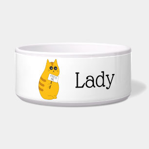 Kawaii Cat Feed Me Food Dish