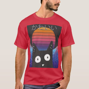 Kawaii Cat Japanese Indie Aesthetic Alt Cute Anime T-Shirt