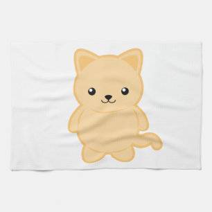 Kawaii Cat Kitchen Towel