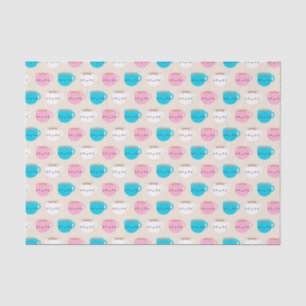 Kawaii Cats Cup of Tea Tissue Paper