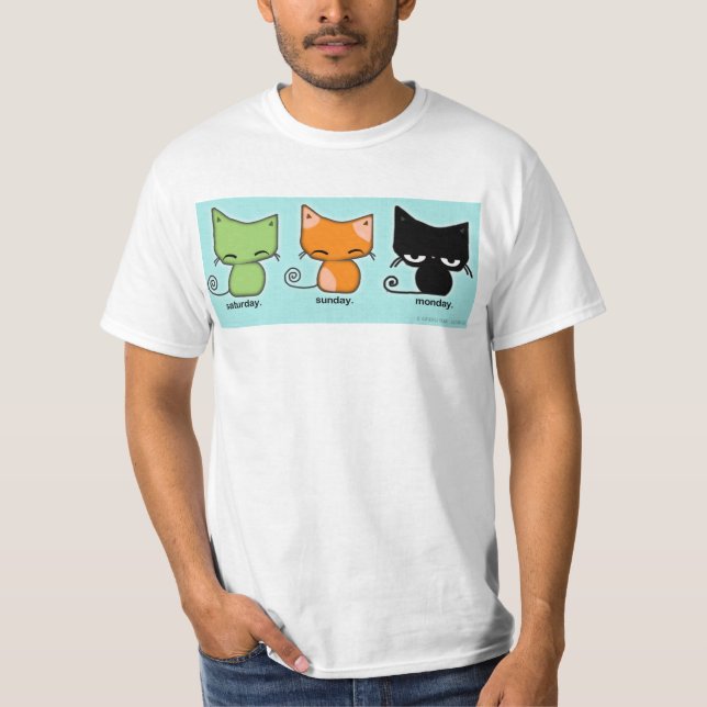 Kawaii Cats T-Shirt (Front)