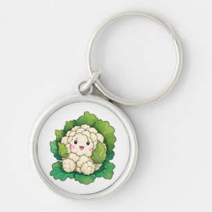 Kawaii Cauliflower Keychain