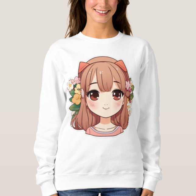 Kawaii Charm Sweatshirt (Front)