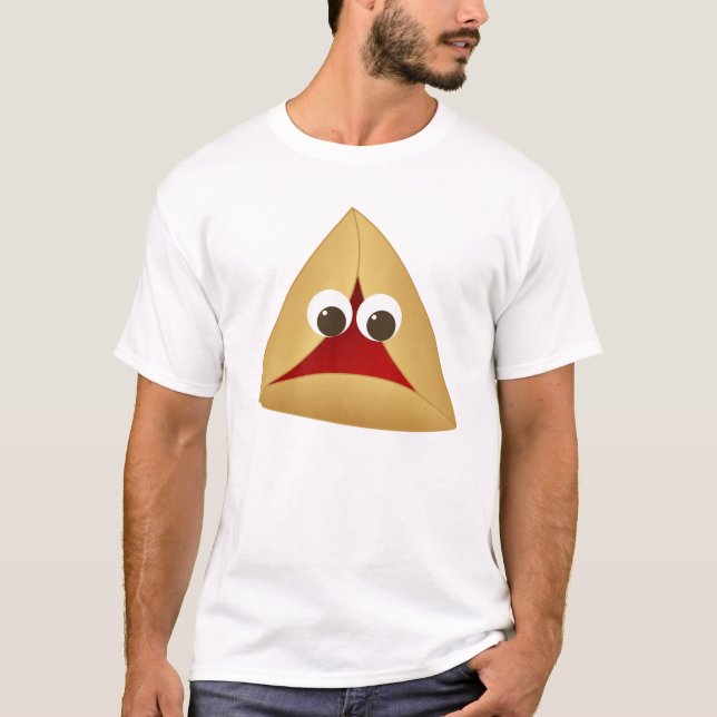 Kawaii Cherry Hamentashen for Purim T-Shirt (Front)