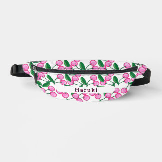 Kawaii Cherry Pattern Fanny Pack