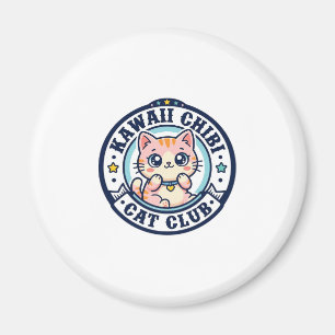 Kawaii Chibi Cat Cat Mom Gift Idea - Kawaii Chibi  Magnet