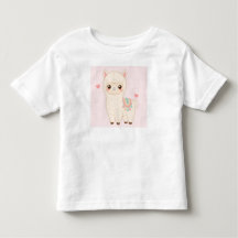 Kawaii Chibi Cute Alpaca Llama tshirt