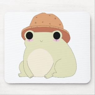 Kawaii Chilling Frog Gift Mouse Pad
