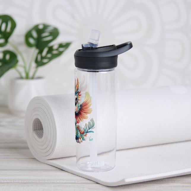 Kawaii Chinese Knot Dragon Water Bottle (Yoga)
