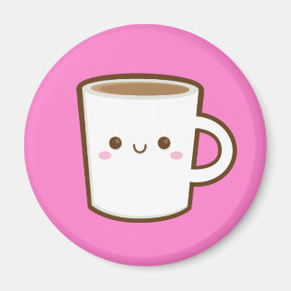 Kawaii Coffee Magnet