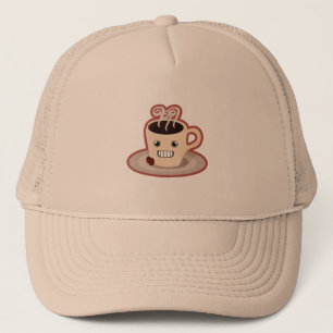 Kawaii Coffee Trucker Hat