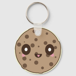 Kawaii Cookies chocolate chip Keychain
