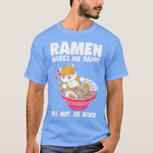 Kawaii Corgi Ramen Cute Puppy Japanese Manga Anime T-Shirt