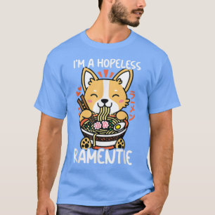 Kawaii Corgi Ramen Cute Puppy Japanese Manga Anime T-Shirt