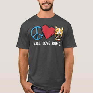Kawaii Corgi Ramen Cute Puppy Japanese Manga Anime T-Shirt