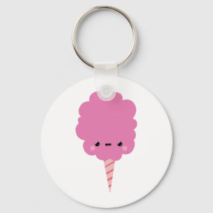 Kawaii Cotton Candy Keychain