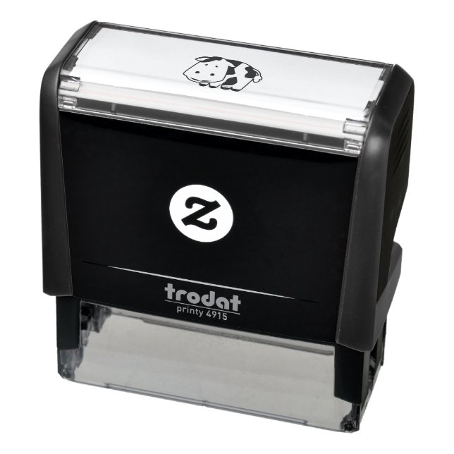 Kawaii Cow Self-inking Stamp (Product)