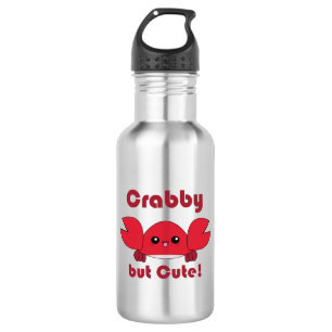 Kawaii Crabby but Cute 532 Ml Water Bottle