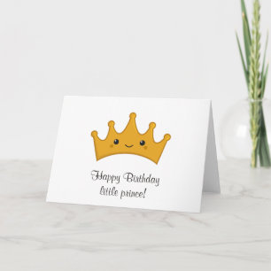 Kawaii Crown Card