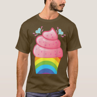 Kawaii Cupcake Foodie Baker Baking Confectionery P T-Shirt