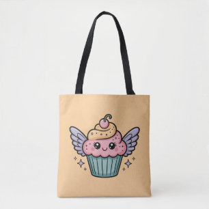  Kawaii Cupcake Tote Bag