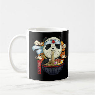 Kawaii Cute Anime Panda Otaku Japanese Ramen Noodl Coffee Mug