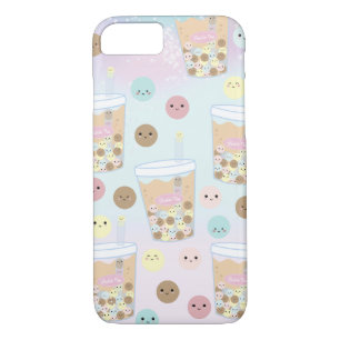 Kawaii Cute Bubble Tea Tapioca Boba Pearl Milk Case-Mate iPhone Case