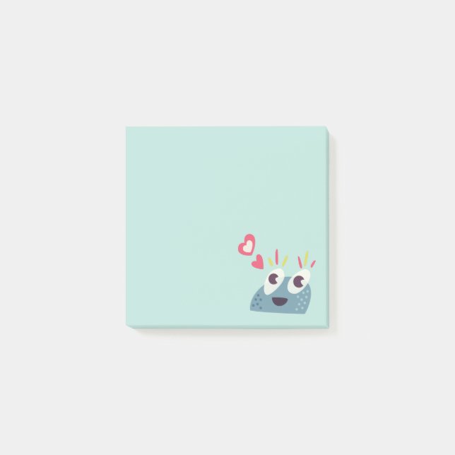 Kawaii Cute Cartoon Candy Character Post-it Notes (Front)