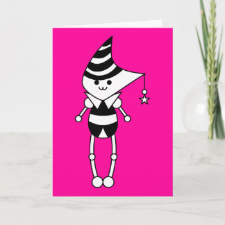 Kawaii cute cartoon character greeting cards